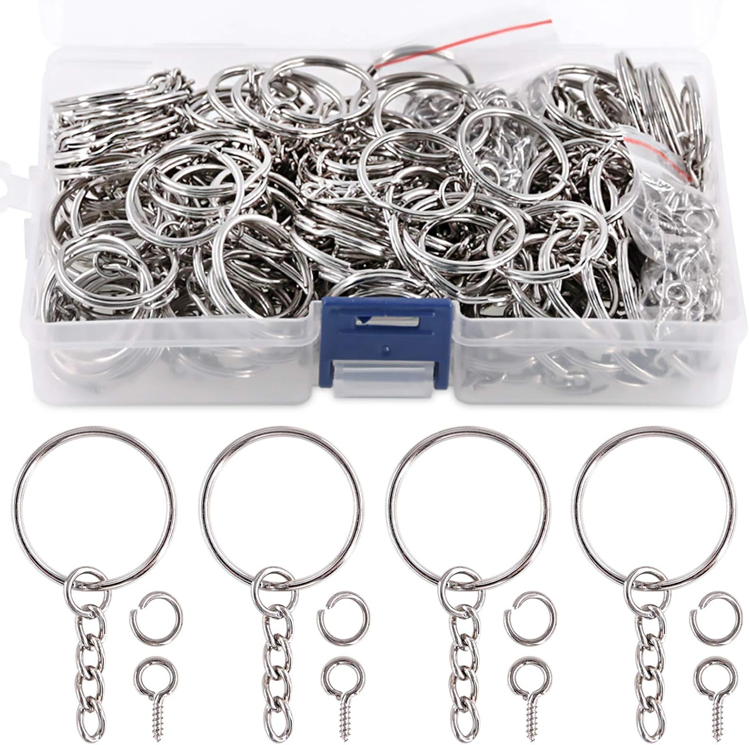 Key Chain Rings Kit