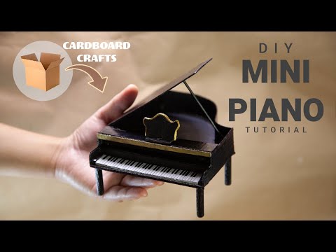 Build Your Own Miniature Piano: Step-by-Step Cardboard Tutorial.